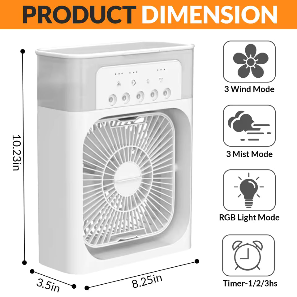Cooling Fan With Ice