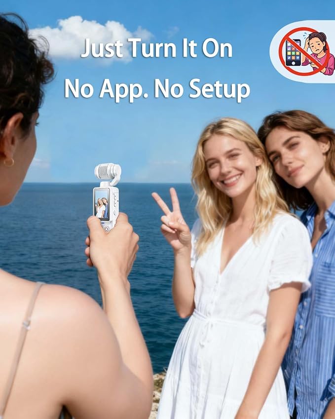 OZCT - 4K Ultra HD Handheld Gimbal Camera © Limited Time Offer Product Description